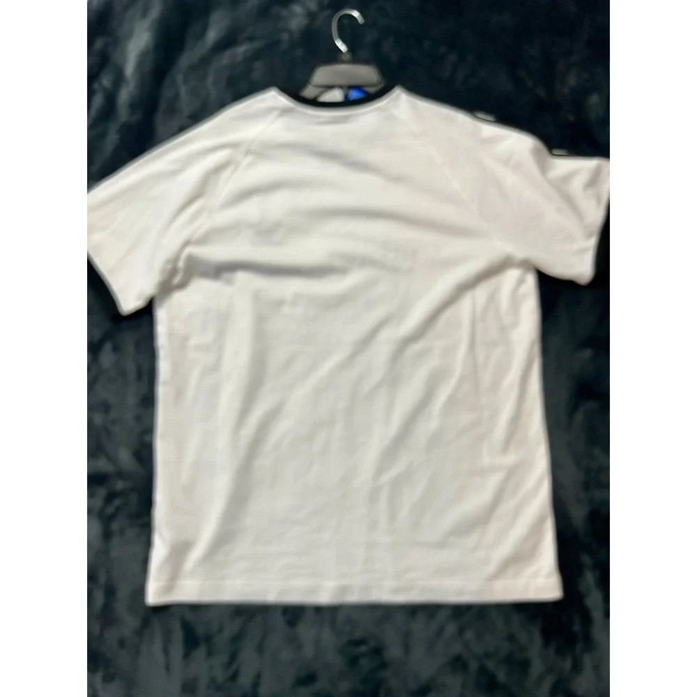 Adidas IA4846 Men's XL 3-Stripes White Originals T-Shirts (C3)